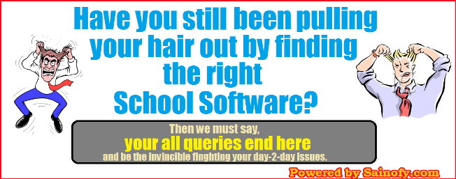 have you still been pulling your hair out by finding right school management solution
