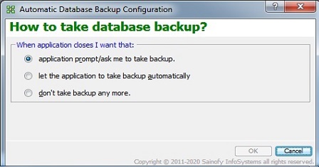 data backup calling
